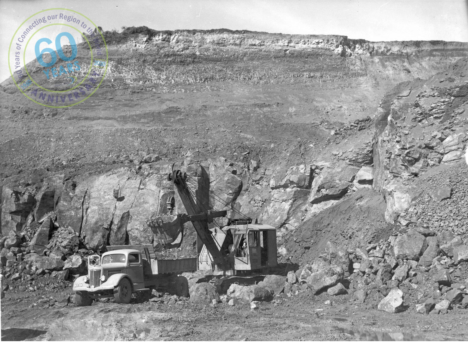 Cape Grant Quarry site 1 October 1954
