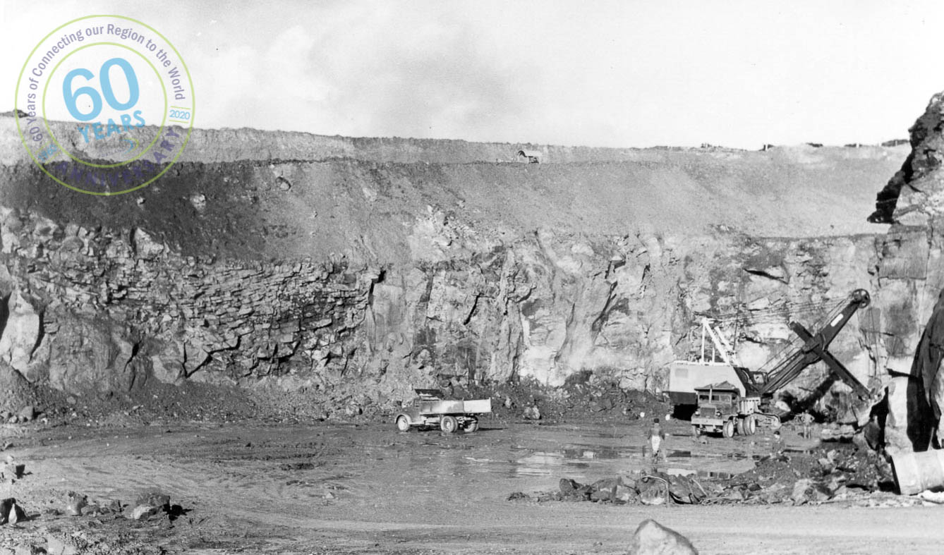 Cape Grant Quarry 30 June 1955