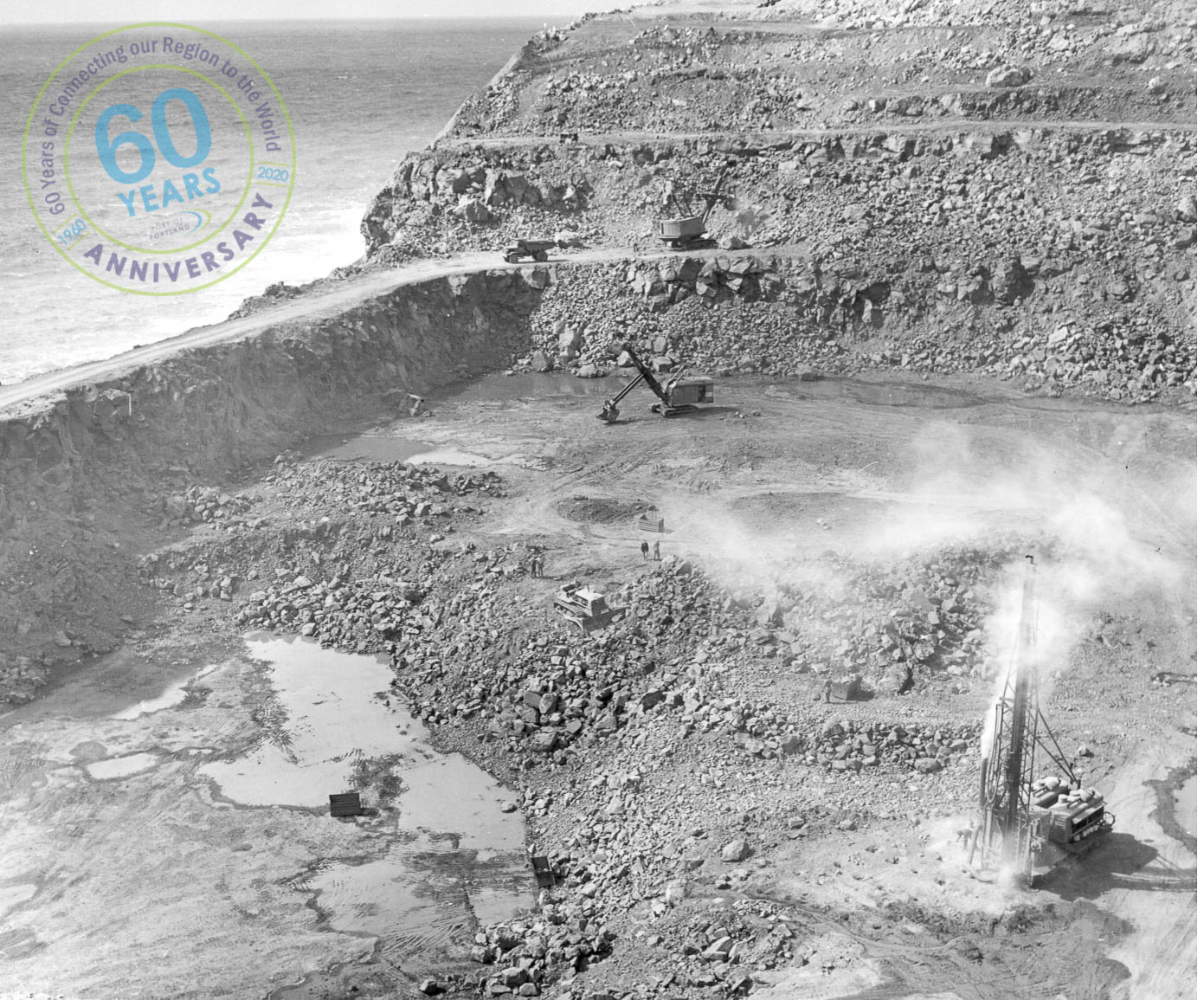 Cape Grant Quarry site 9 January 1959