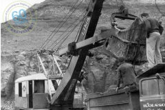 Loading Trucks Cape Grant Quarry 2 November 1954