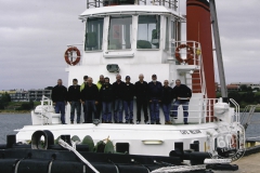 Towage Team: Allan, Fred, Paul, Henry, Graham, Anthony, Ross, Garry, Les, Ken, Bill & Tekko - 2016.