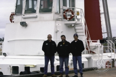 Bill Fellows (L), Anthony Andre (M), Garry John (R)