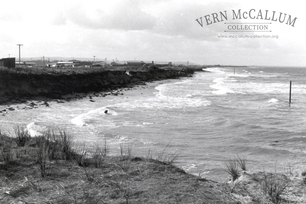 Henty bay estate 30/6/1976. Note the two bore pipes