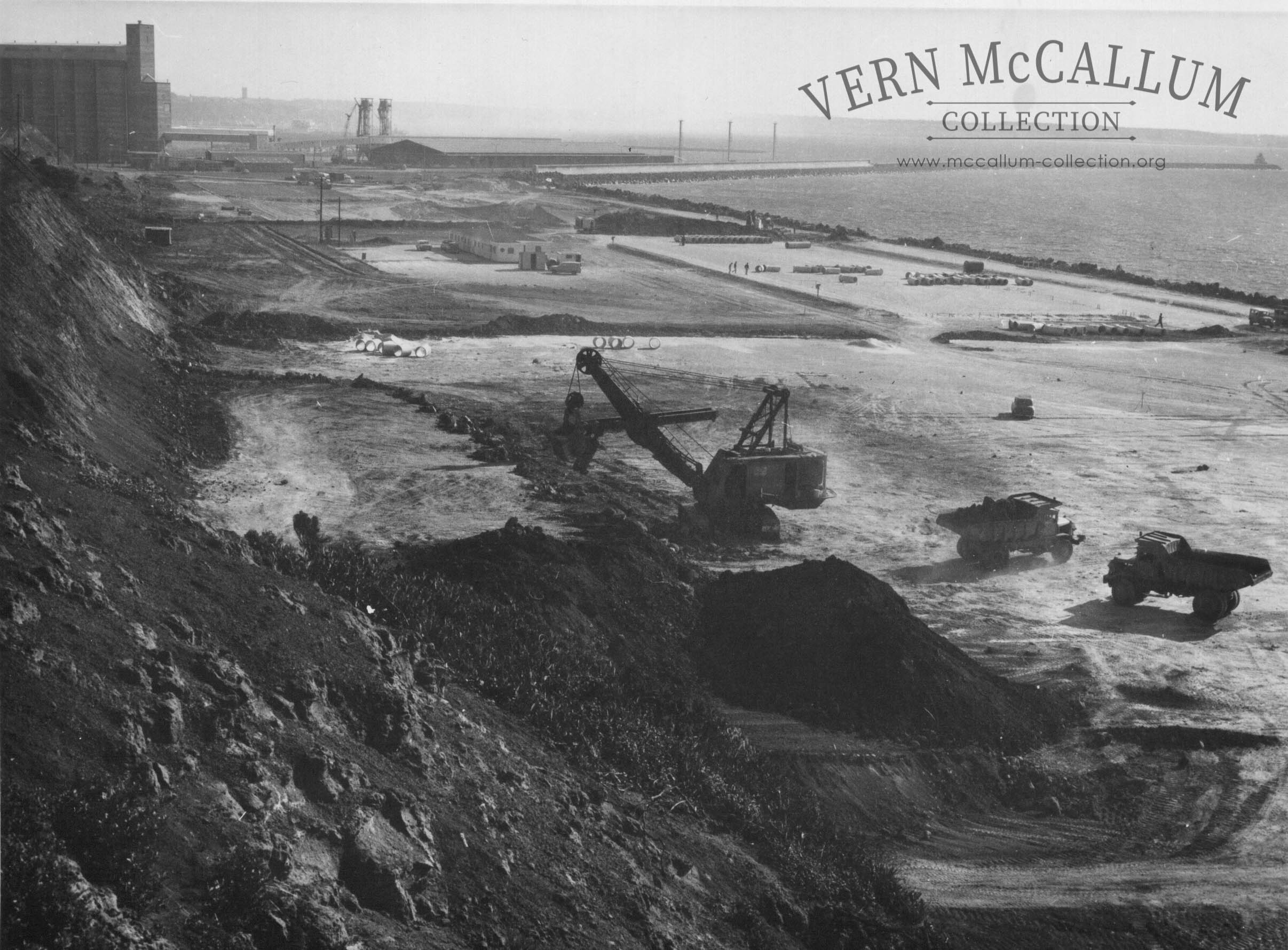Lady Bay reclaimation for Cresco Fertilizer Factory, (Marion & Euclids)
