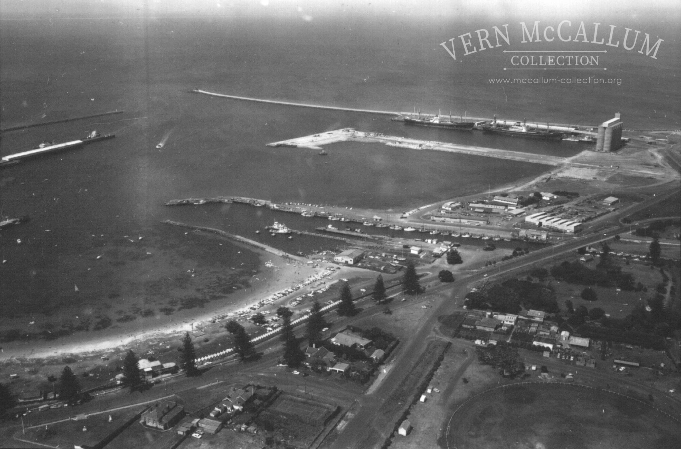 Aerail shot of Portland area.