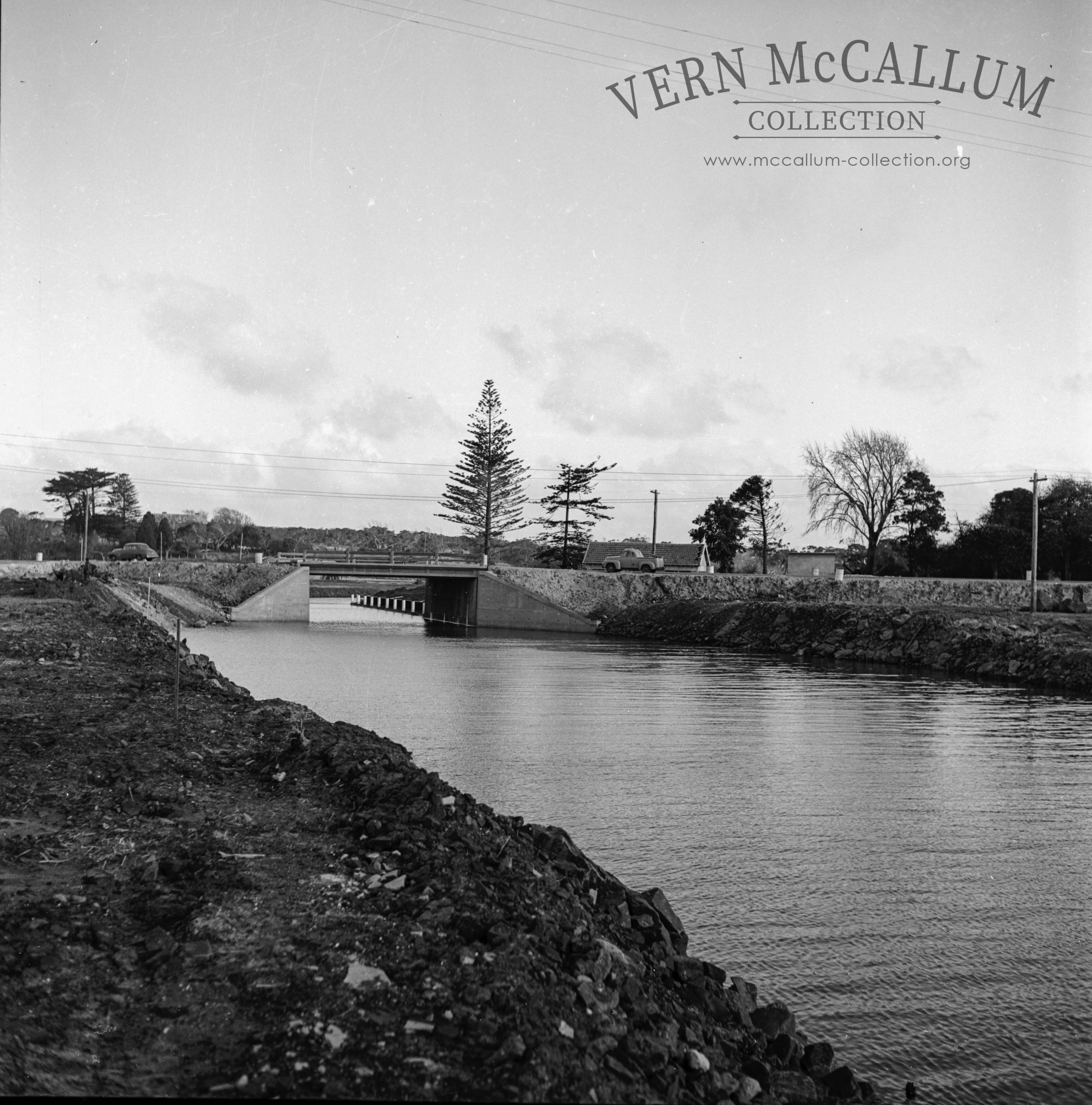 The finished canal.