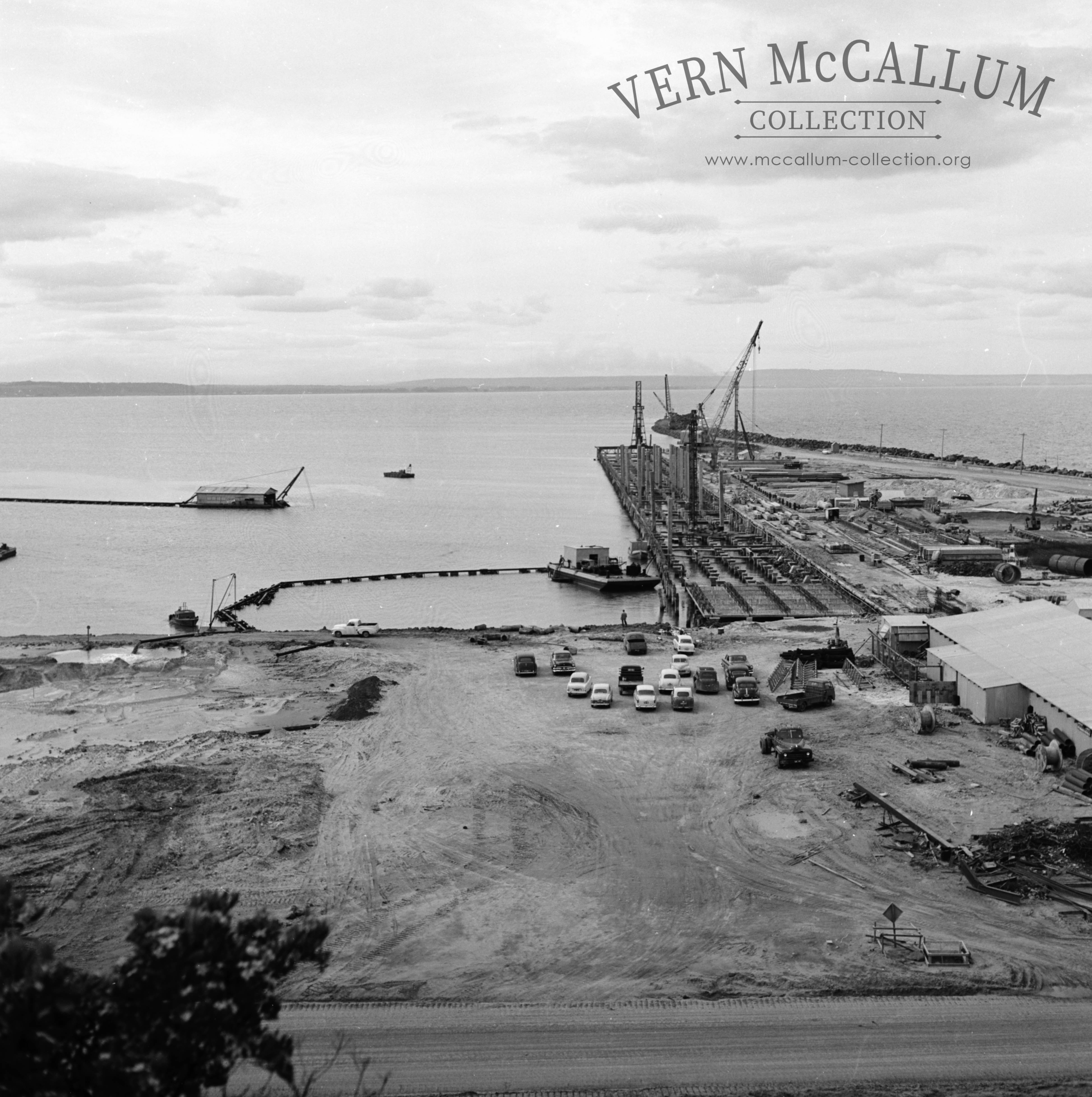 The K S Anderson during construction.