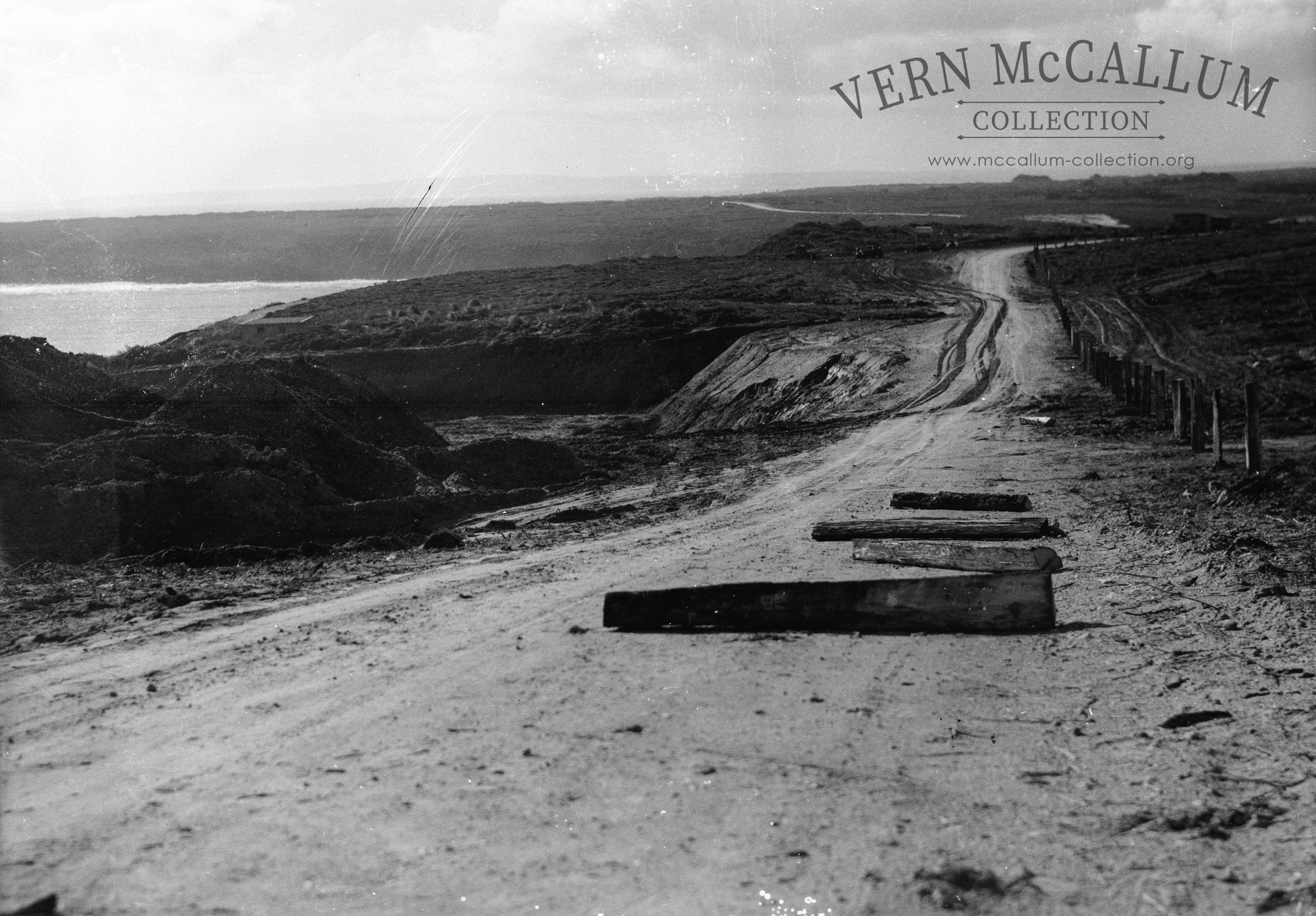 At the entrance of Blacknose quarry .