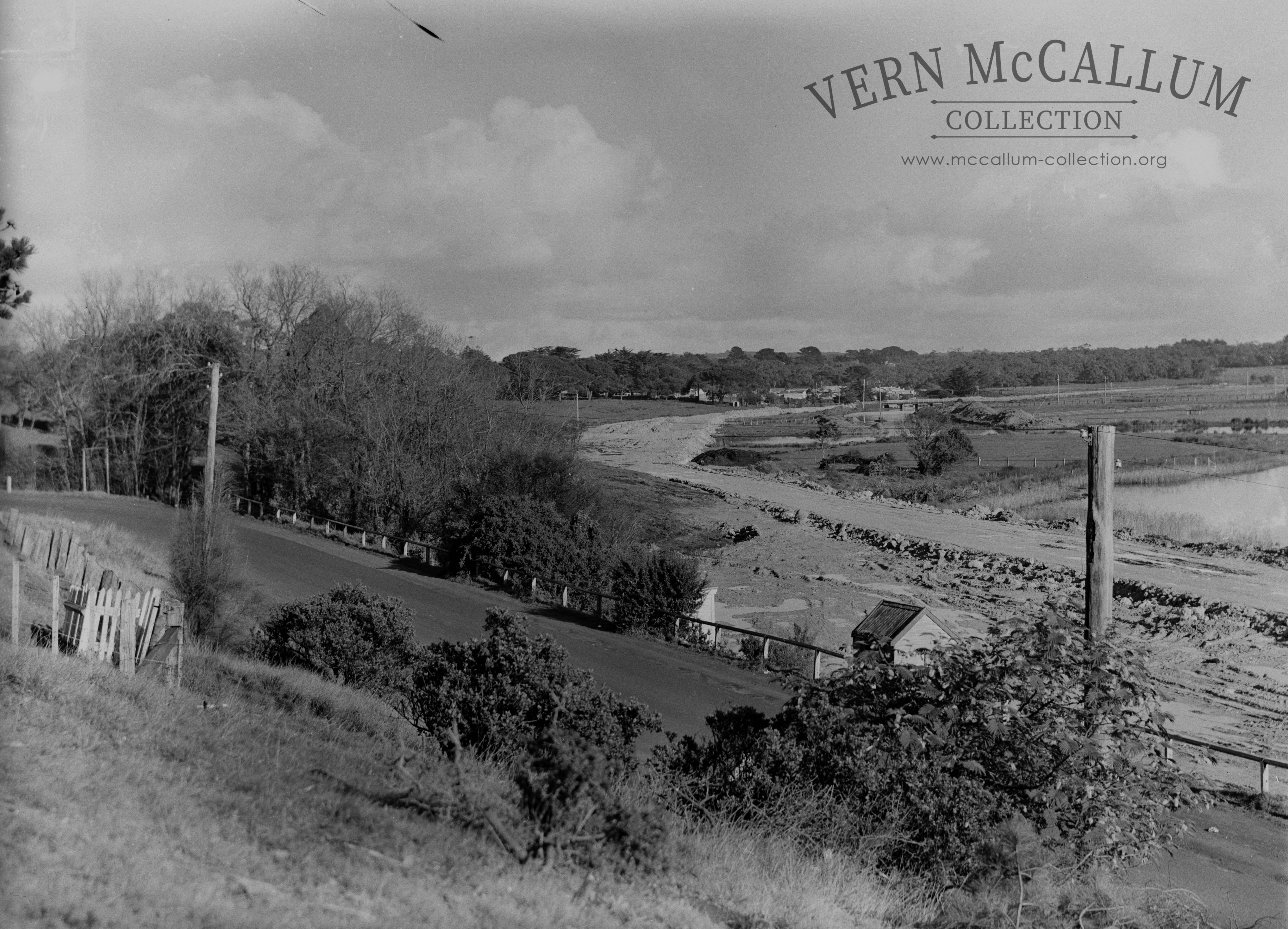 Railway construction near "Greenmount".