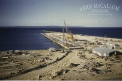 Construction of the K.S. Anderson wharf, Portland.
