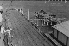 Demolishing of the ocean pier, Portland.