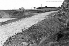 Main Break water construction the Main Breakwater acces road 29/ 8/1952
photo courtesy of Geoff Blackman.