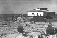 Office Developement Workshop  no 1 under Construction Stevadore building 27/3/1953 
photo courtesy of Geoff Blackman