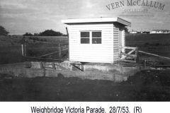 Office Developement  Weighbridge Victoria Parade.28/7/1953 
photo courtesy of Geoff Blackman