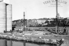 Building the vertical silos
photo courtesy of Geoff Blackman