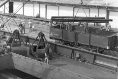Loading steel pipes at The Port Of Portland 
photo courtesy of Geoff Blackman
