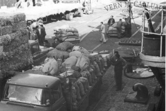 Loading stock feed at The Port Of Portland 1962
photo courtesy of Geoff Blackman