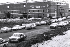Wool  at the Portland wool stores.  Photo courtesy of Geoff Blackman.