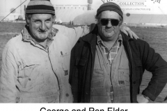 George and Ron Elder.  Photo courtesy of Geoff Blackman.