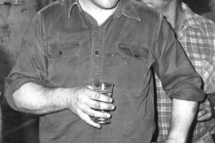 Peter Edwards, Peter Wombwell. Photo courtesy of Geoff Blackman.