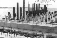 Building the port.Photo courtesy Geoff Blackman.