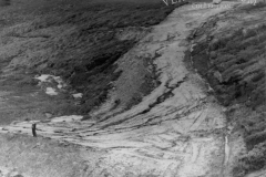 Pebbly beach, 5/11/52.  Looking south from Blacknose Point.