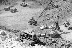 Building the port.
Photo courtesy Geoff Blackman.