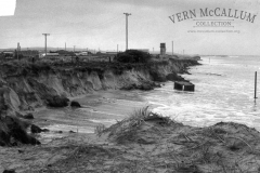 Henty bay estate 1974. Note the two bore pipes erosion really taking hold.