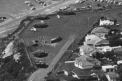 Aerial view of Canal and Railway.