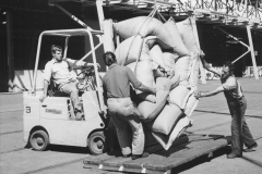 Bagged wheat n K.S. Anderson Wharf.