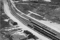 Construction of Cape Nelson Road Overpass.