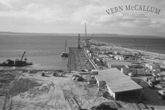 Construction of the K.S Anderson Wharf.