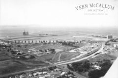 Aerial photo of Portland area.