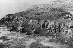 Loading bluestone out of Cape Grant Quarry.