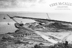 Start of the earth works for K.S. Anderson Wharf.