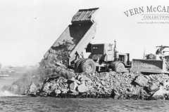 Tipping rock for Lee Breakwater.