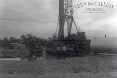 Drilling for oil at Casterton in 1964.