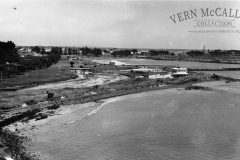Before the Construction of the Port had commenced. Note the canal before it was re-routed.