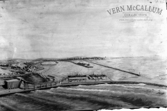 An early plan of the portland.