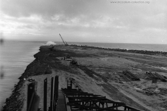 Assembling Hornibrooks crane.