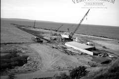 Construction of the port in its early stages. Portland.