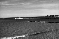 A photo of the port taken from the lighthouse.