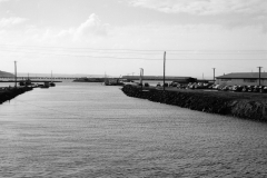 The canal taken from the bridge.