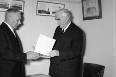 K. S. Anderson and Robert Menzies Australia's Prime Minister.