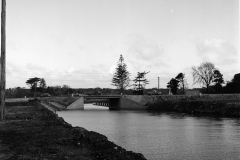 The canal bridge on completion.