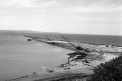 A view of the K S Anderson wharf.