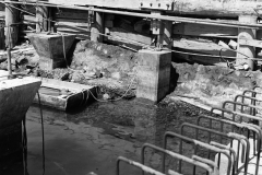 During the construction of the K S Anderson wharf.