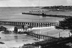 A view of the bay showing the third portland baths.