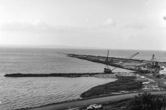 A view of the K S Anderson wharf.