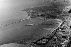 An aerial photo of the port.